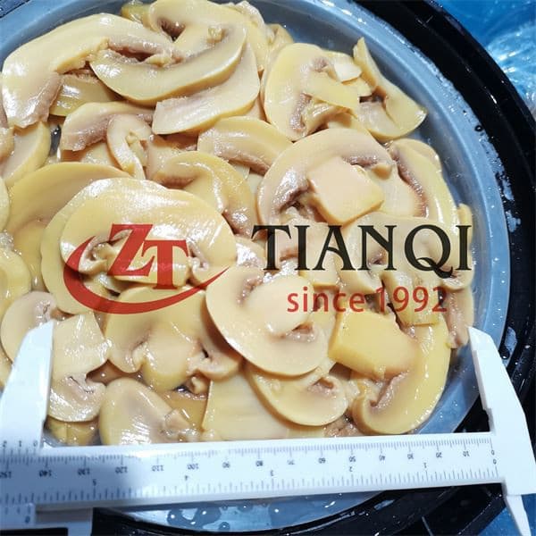 Дешевые нарезанные шампиньоны в рассоле в барабане