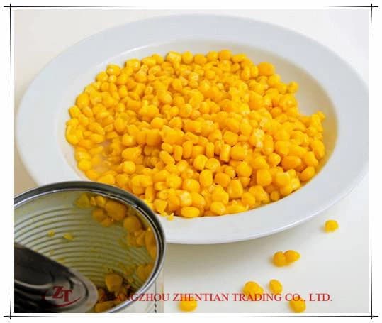Горячая распродажа консервированная сладкая кукуруза