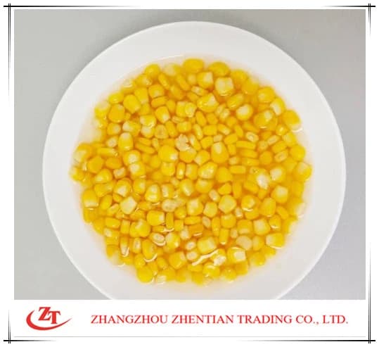 Консервированная кукуруза ядра