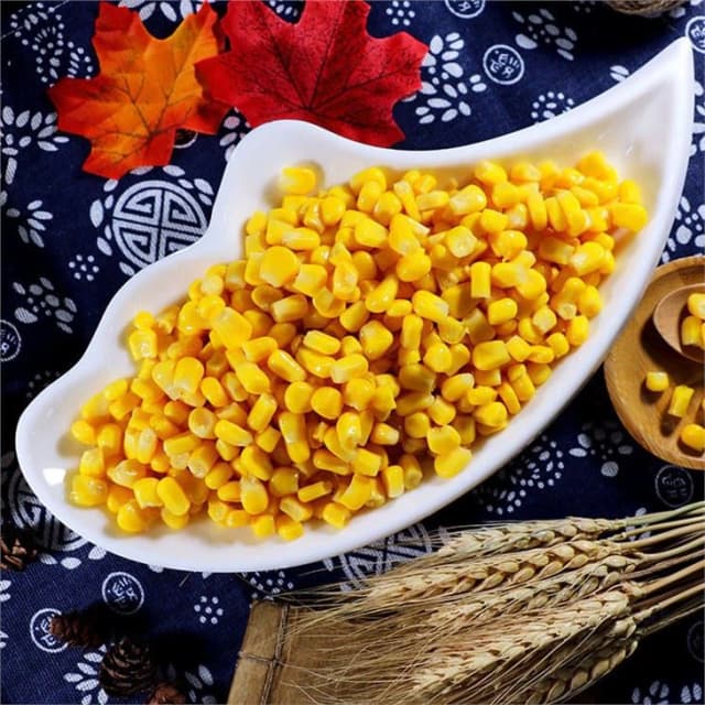 Кукуруза сладкая консервированная свежего урожая