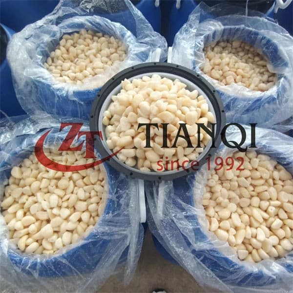 Зубчики чеснока оптовая упаковка 25 кг барабаны