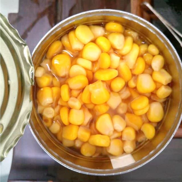 Код Hs консервированной сладкой кукурузы